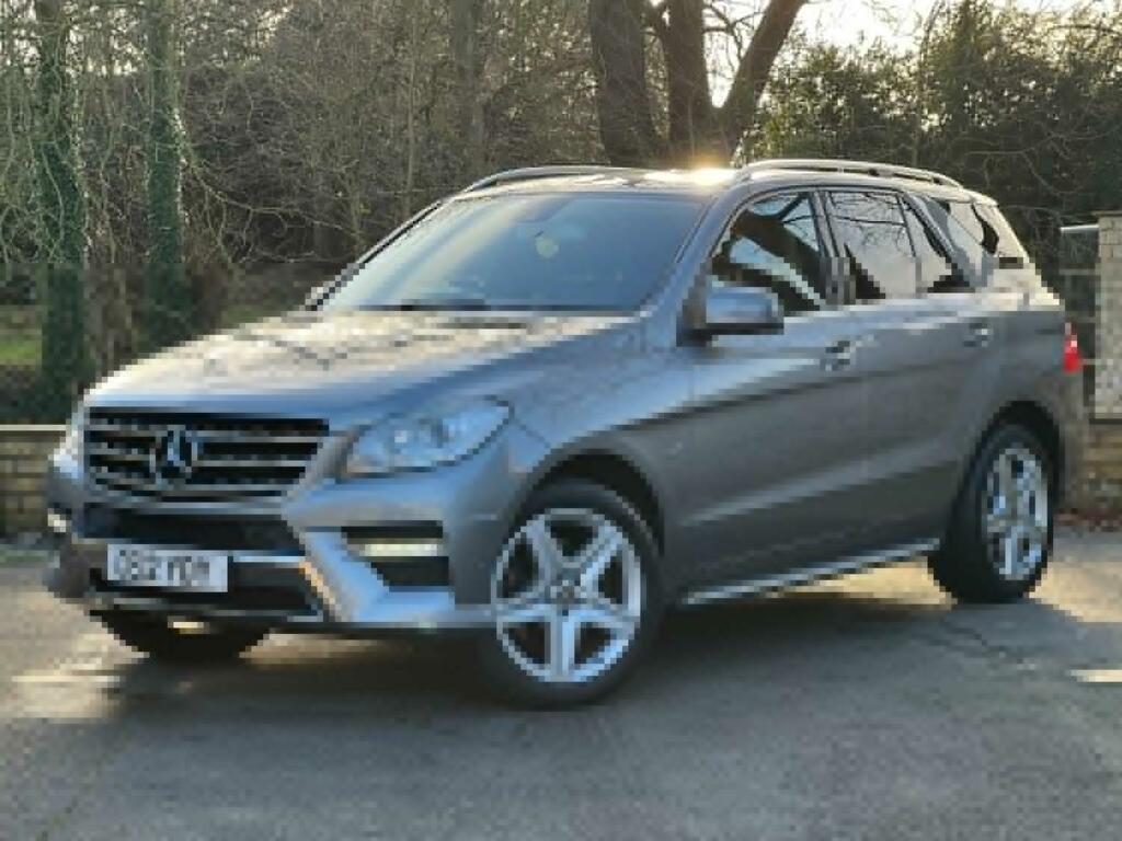 Mercedes-Benz M Class Suv 3.0 Ml350 V6 Bluetec Sport 2012 CE12YDY Silver #6