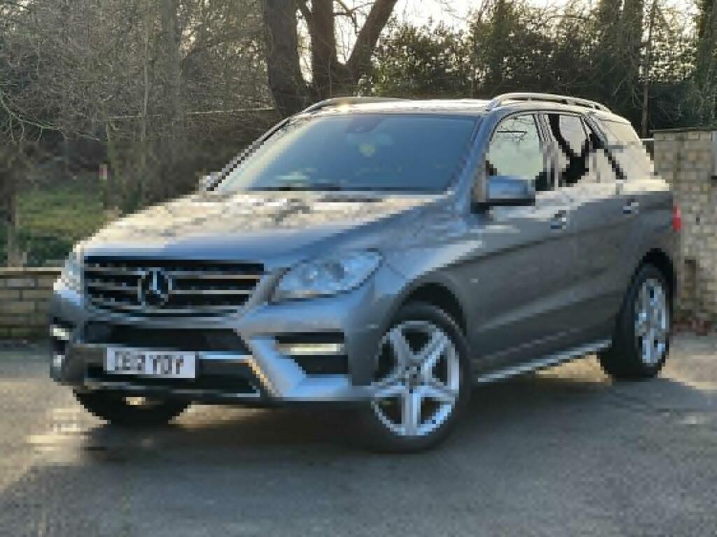 Mercedes-Benz M Class Suv 3.0 Ml350 V6 Bluetec Sport 2012 CE12YDY Silver #4