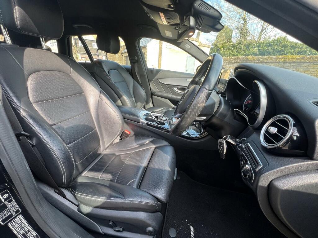 Mercedes-Benz C Class Estate 1.6 C200d Amg Line 2016 LL16KKU Black #4