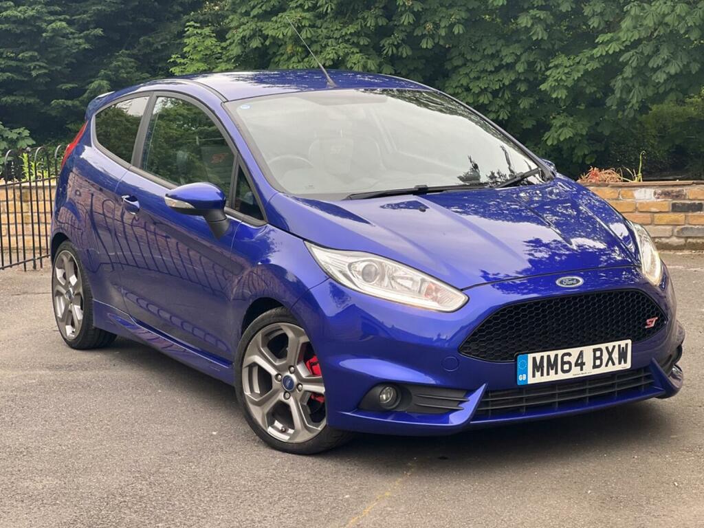 Ford Fiesta Hatchback 1.6 T Ecoboost St-2 201464 Blue #3