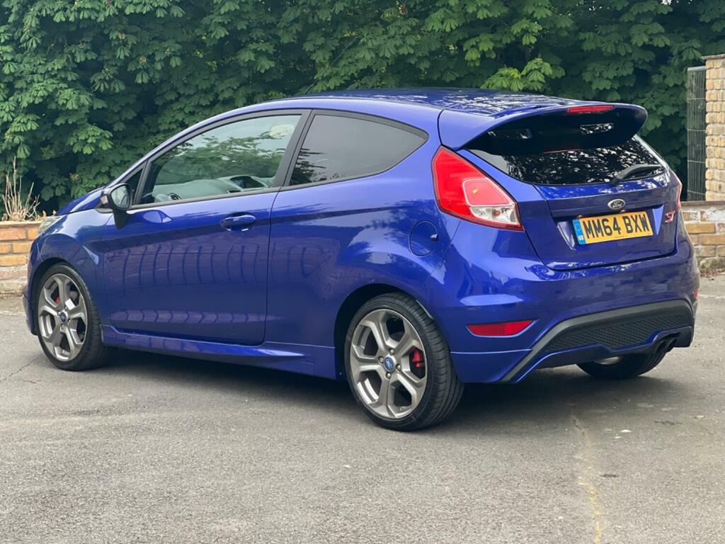Ford Fiesta Hatchback 1.6 T Ecoboost St-2 201464 Blue #5