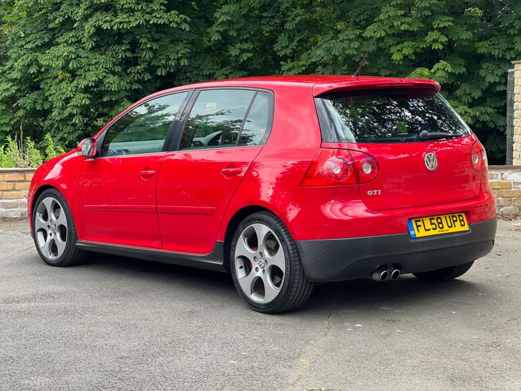 Volkswagen Golf Hatchback 200858 Red #4