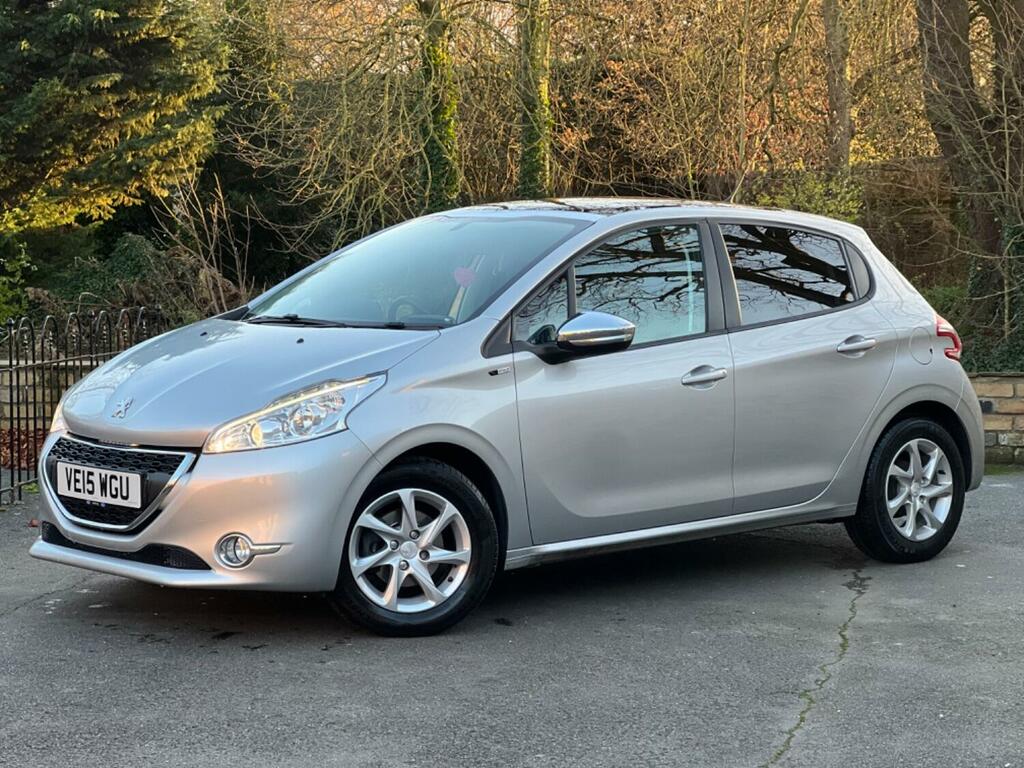 Peugeot 208 Hatchback 1.2 Vti Puretech Style 2015 VE15WGU Silver #5