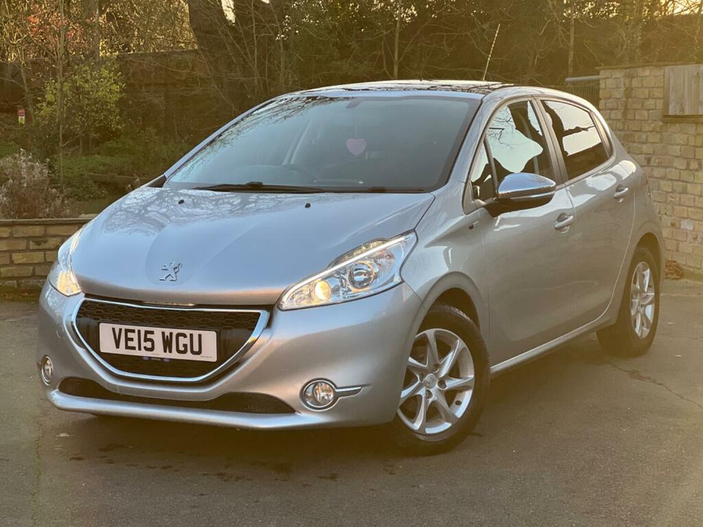 Peugeot 208 Hatchback 1.2 Vti Puretech Style 2015 VE15WGU Silver #6