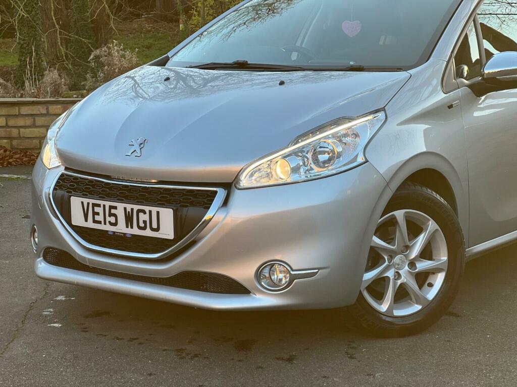 Peugeot 208 Hatchback 1.2 Vti Puretech Style 2015 VE15WGU Silver #4