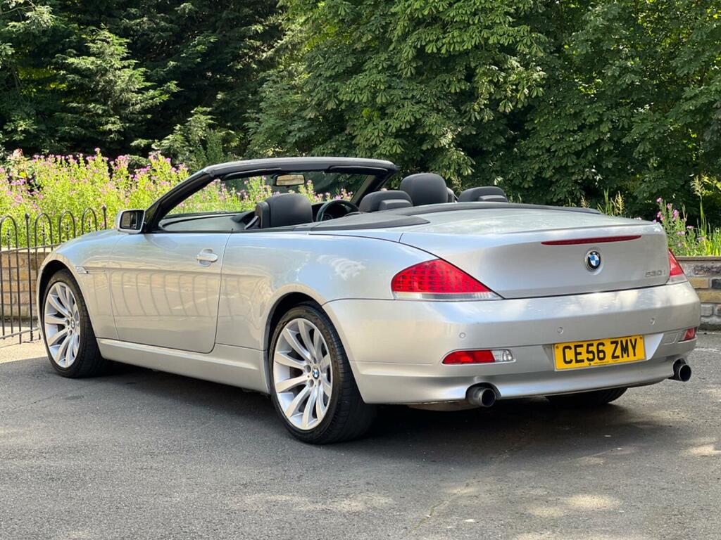 BMW 6 Series Convertible 3.0 630I Sport Convertible 2006 Silver #4