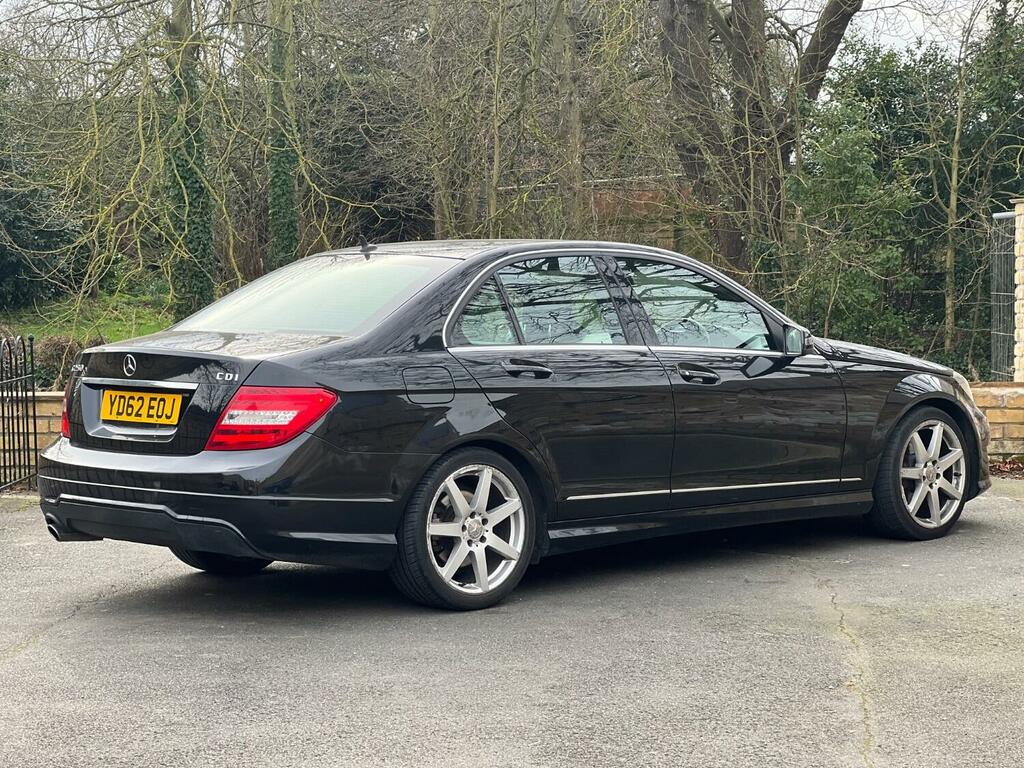 Mercedes-Benz C Class Saloon 2.1 C250 Cdi Blueefficiency Amg Sport 2012 YD62EOJ Black #4
