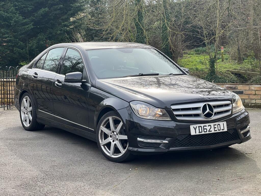 Mercedes-Benz C Class Saloon 2.1 C250 Cdi Blueefficiency Amg Sport 2012 YD62EOJ Black #2