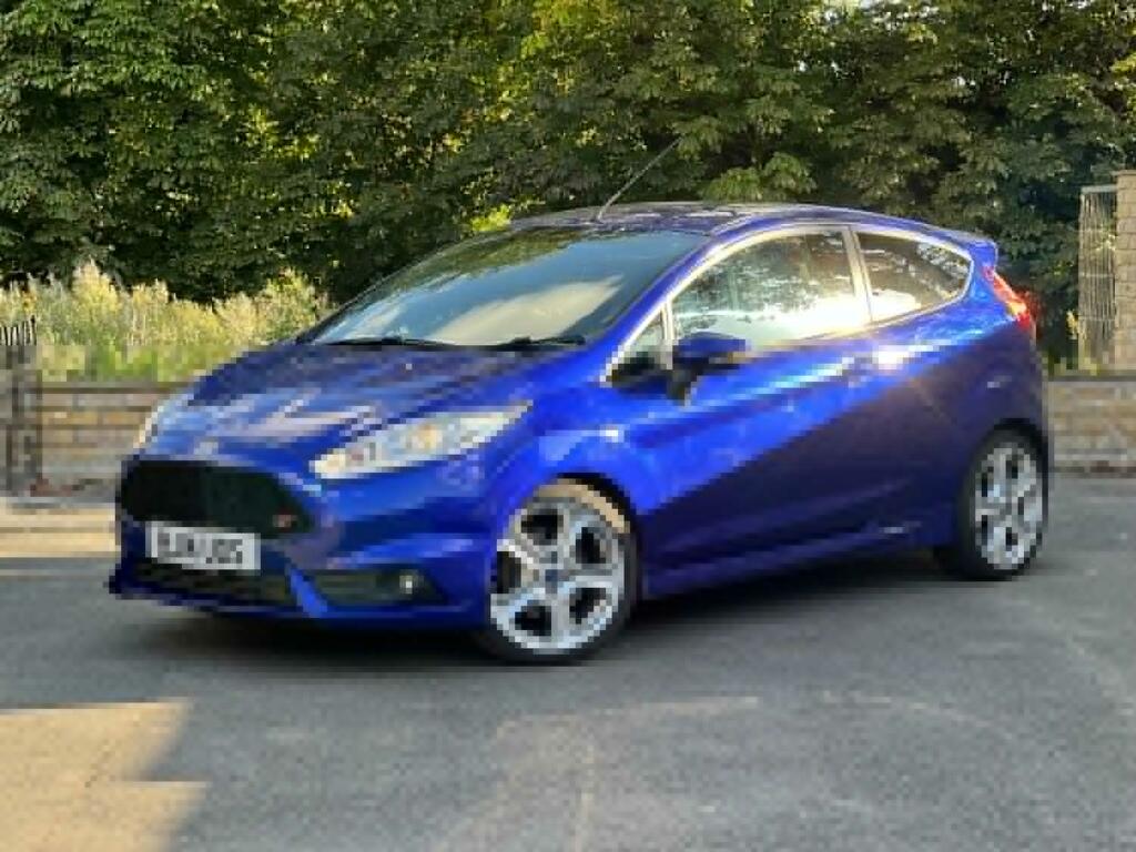Ford Fiesta Hatchback 1.6 T Ecoboost St-2 2014 BJ14UOS Blue