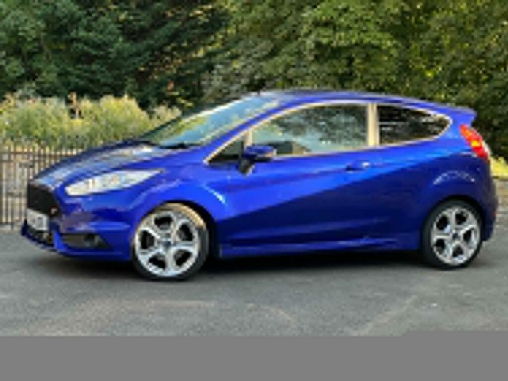 Ford Fiesta Hatchback 1.6 T Ecoboost St-2 2014 BJ14UOS Blue #6