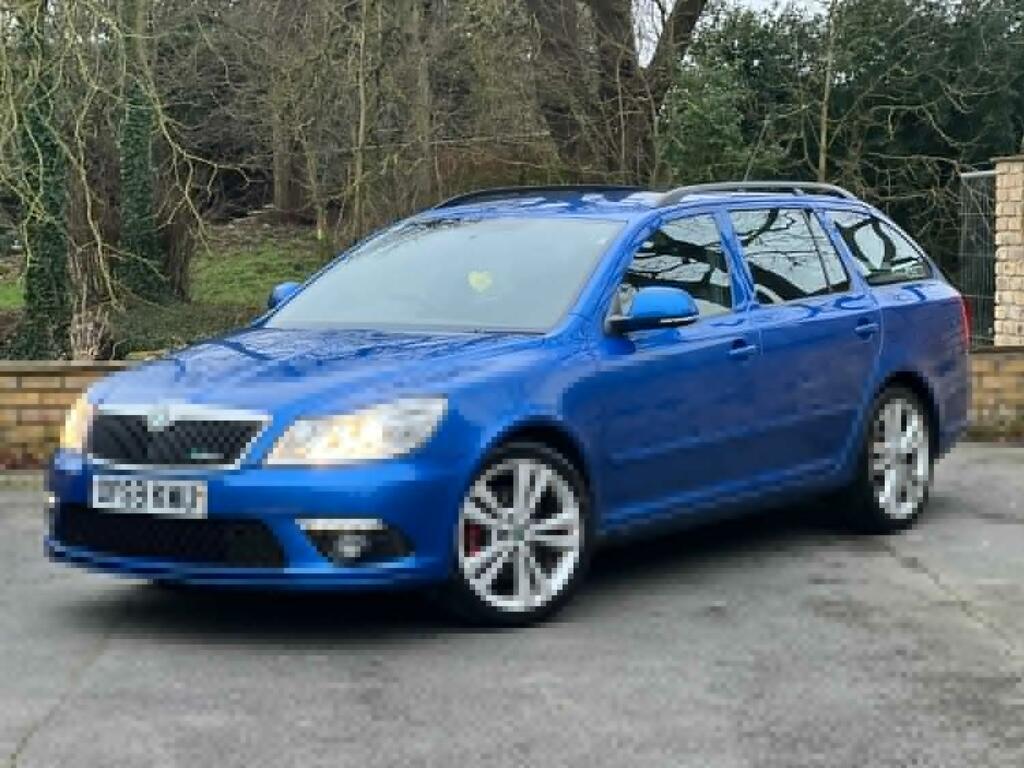 Skoda Octavia Estate 2.0 Tdi Vrs 2010 DF59KWU Blue