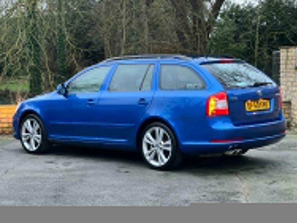 Skoda Octavia Estate 2.0 Tdi Vrs 2010 DF59KWU Blue #3