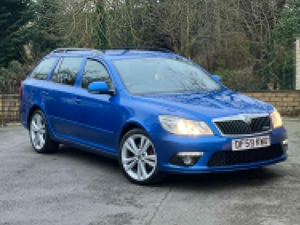Skoda Octavia Estate 2.0 Tdi Vrs 2010 DF59KWU Blue #2