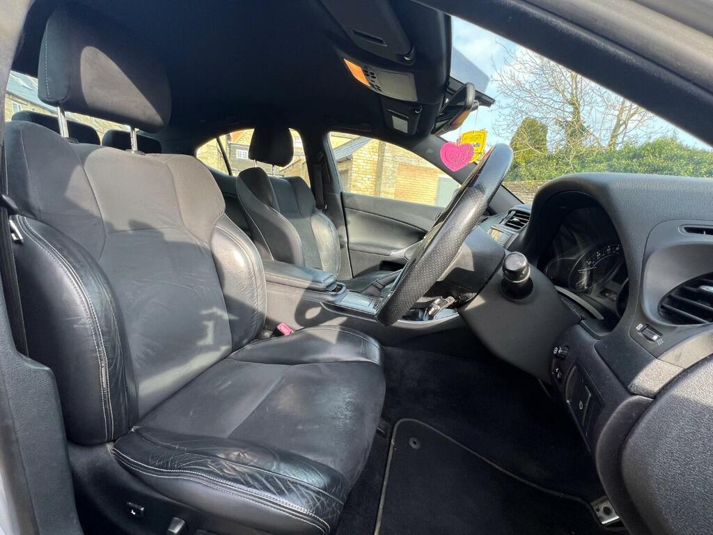 Lexus IS Saloon 2.2 220Td F Sport 2010 Silver #5