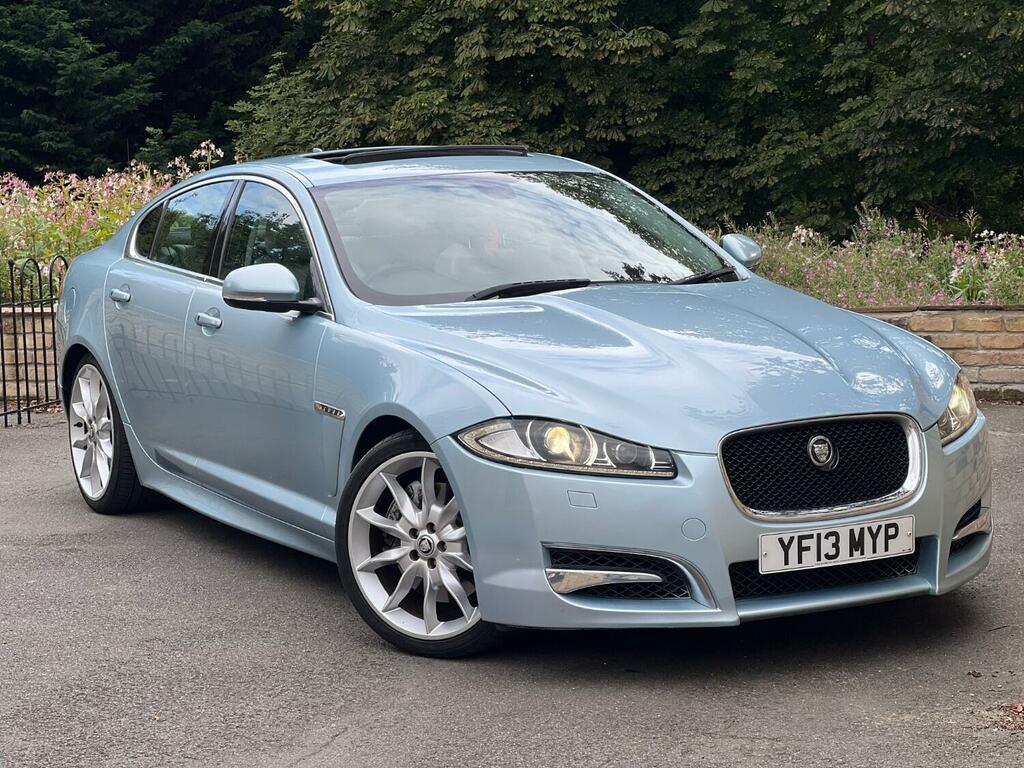 Jaguar XF Saloon 3.0 D S V6 Premium Luxury 2013 YF13MYP Blue #2