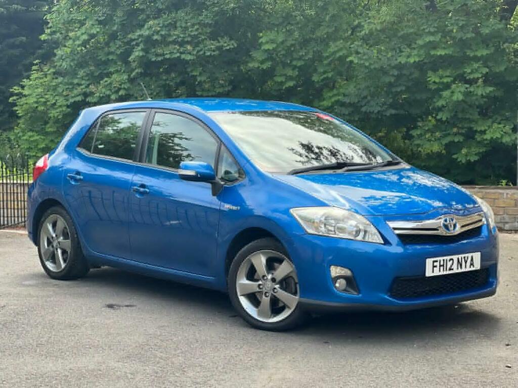 Toyota Auris Hatchback 1.8 Vvt-h T Spirit 2012 Blue #2
