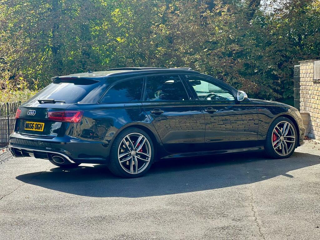 Audi A6 Avant Estate 3.0 Bitdi V6 Black Edition 2016 WK66OGH Black #4