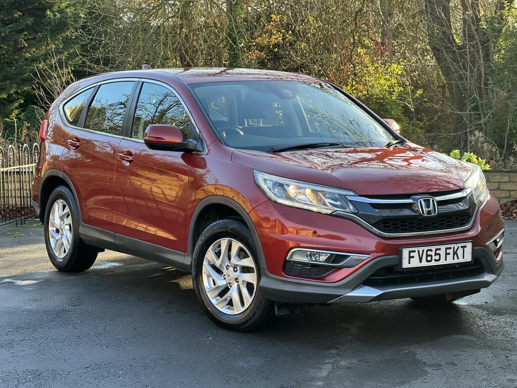 Honda Cr-V Suv 1.6 I-dtec Se 2015 FV65FKT Red #2