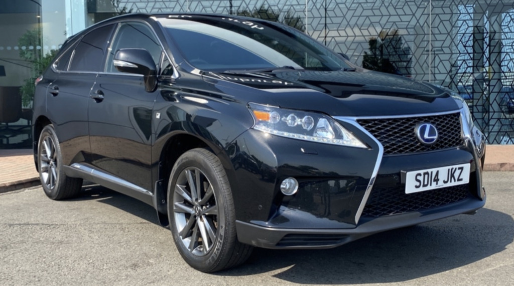 Lexus RX Suv 3.5 450H V6 F Sport 2014 Black