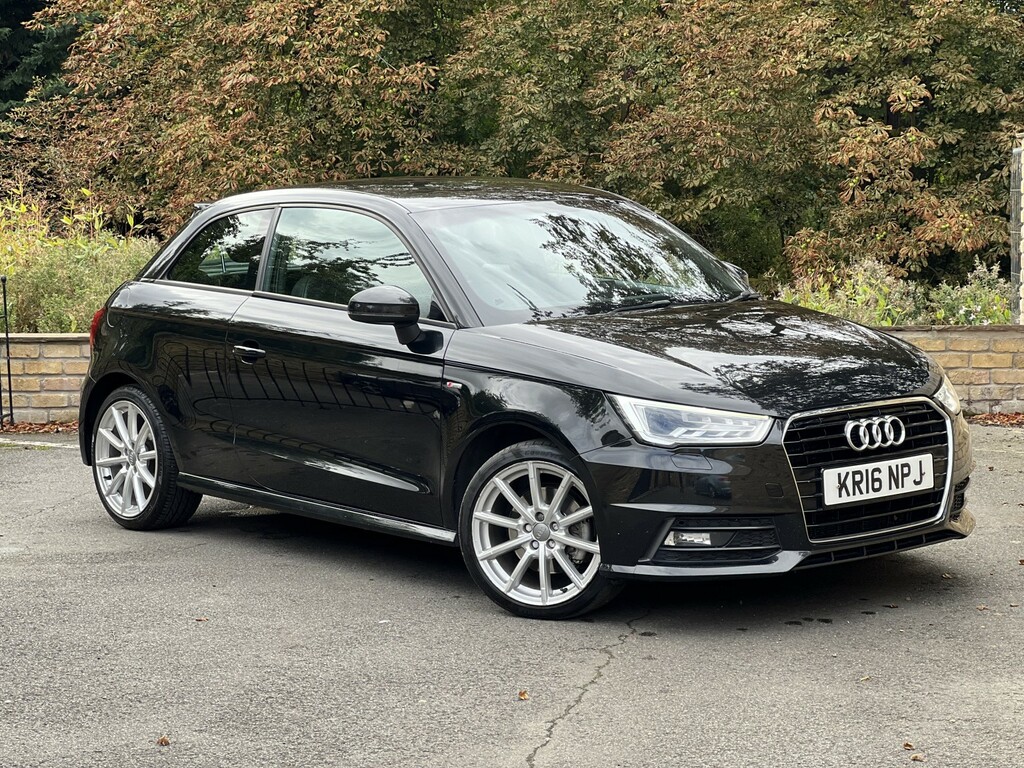 Audi A1 Hatchback 1.6 Tdi S Line 2016 KR16NPJ Black #2