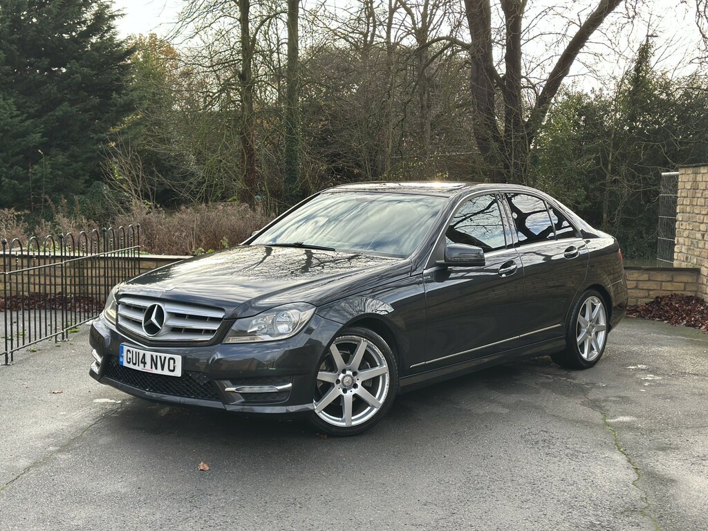 Mercedes-Benz C Class Saloon 2.1 C220 Cdi Amg Sport 2014 GU14NVO Black