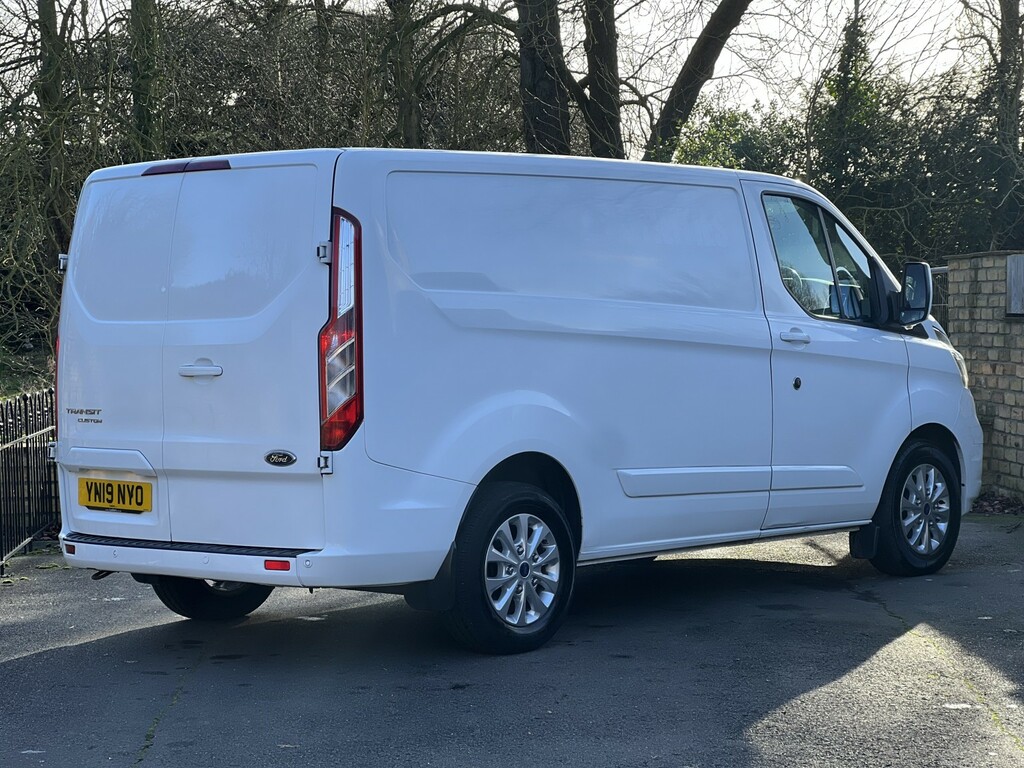 Ford Transit Custom Panel Van 2.0 280 Ecoblue Limited 2019 YN19NYO White #3