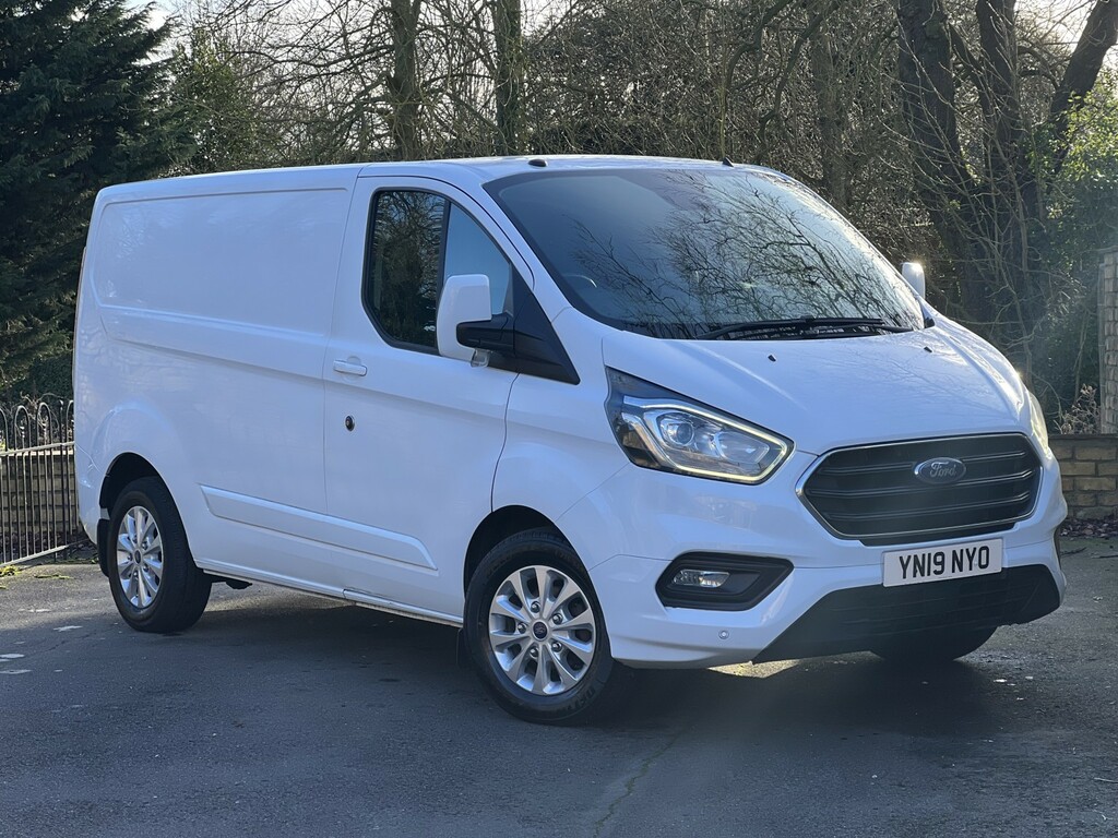 Ford Transit Custom Panel Van 2.0 280 Ecoblue Limited 2019 YN19NYO White #2