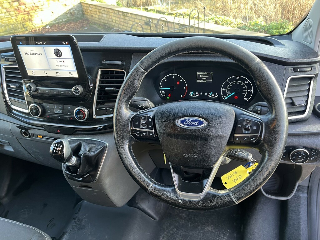 Ford Transit Custom Panel Van 2.0 280 Ecoblue Limited 2019 YN19NYO White #5