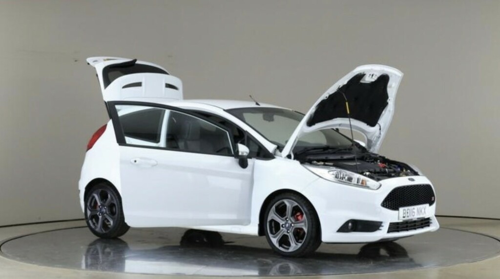 Ford Fiesta Hatchback 1.6 T Ecoboost St-2 2016 BD16NKX White #3