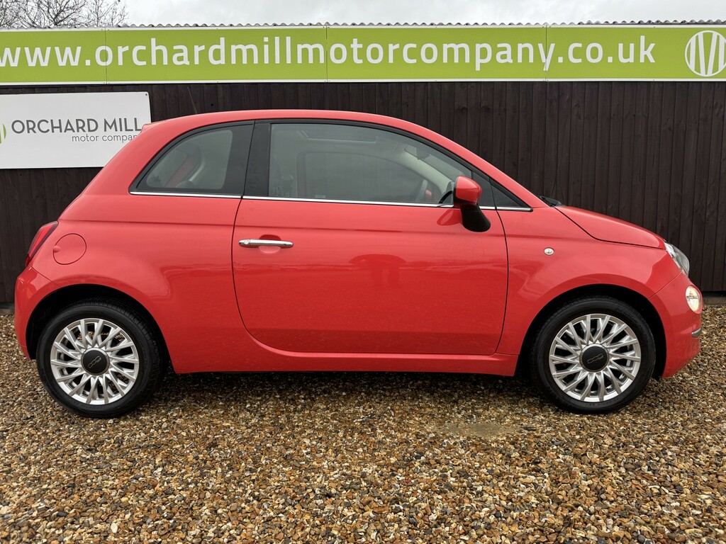 Fiat 500 Hatchback 1.2 500 My17 1.2 69Hp Lounge 2016 WP66MJY Pink #5