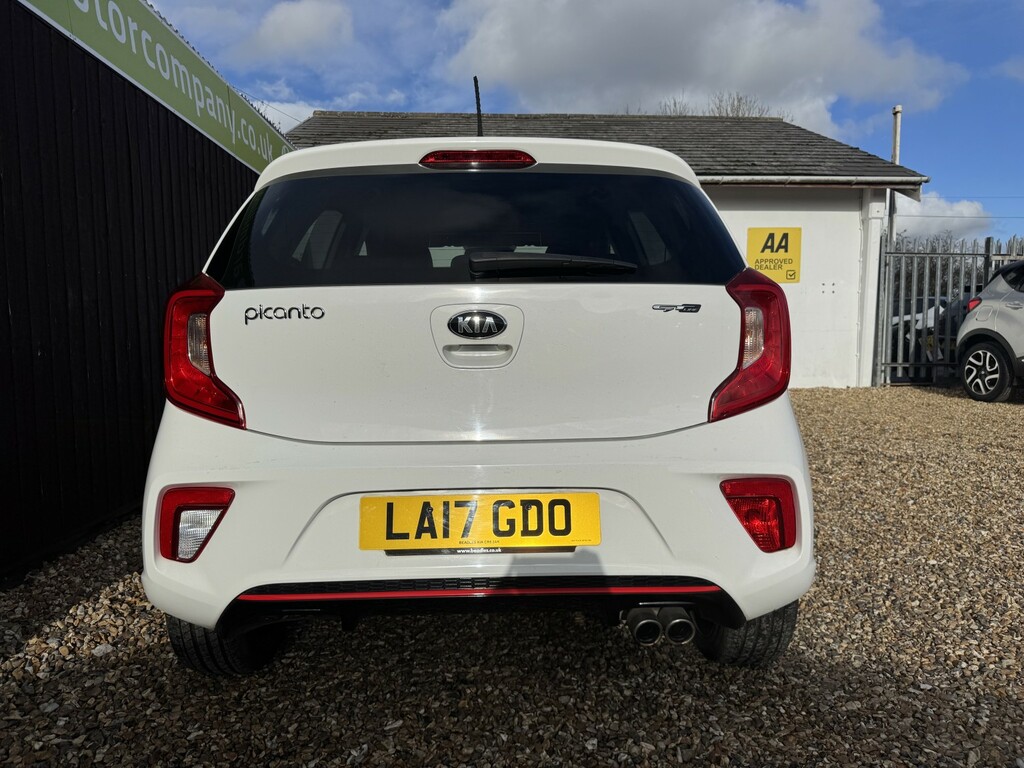 Kia Picanto Hatchback 1.0 Gt-line 2017 LA17GDO White #5
