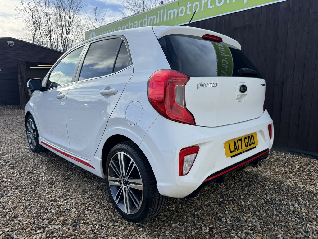 Kia Picanto Hatchback 1.0 Gt-line 2017 LA17GDO White #4