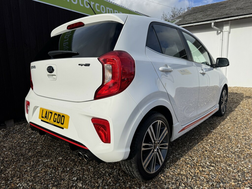 Kia Picanto Hatchback 1.0 Gt-line 2017 LA17GDO White #6