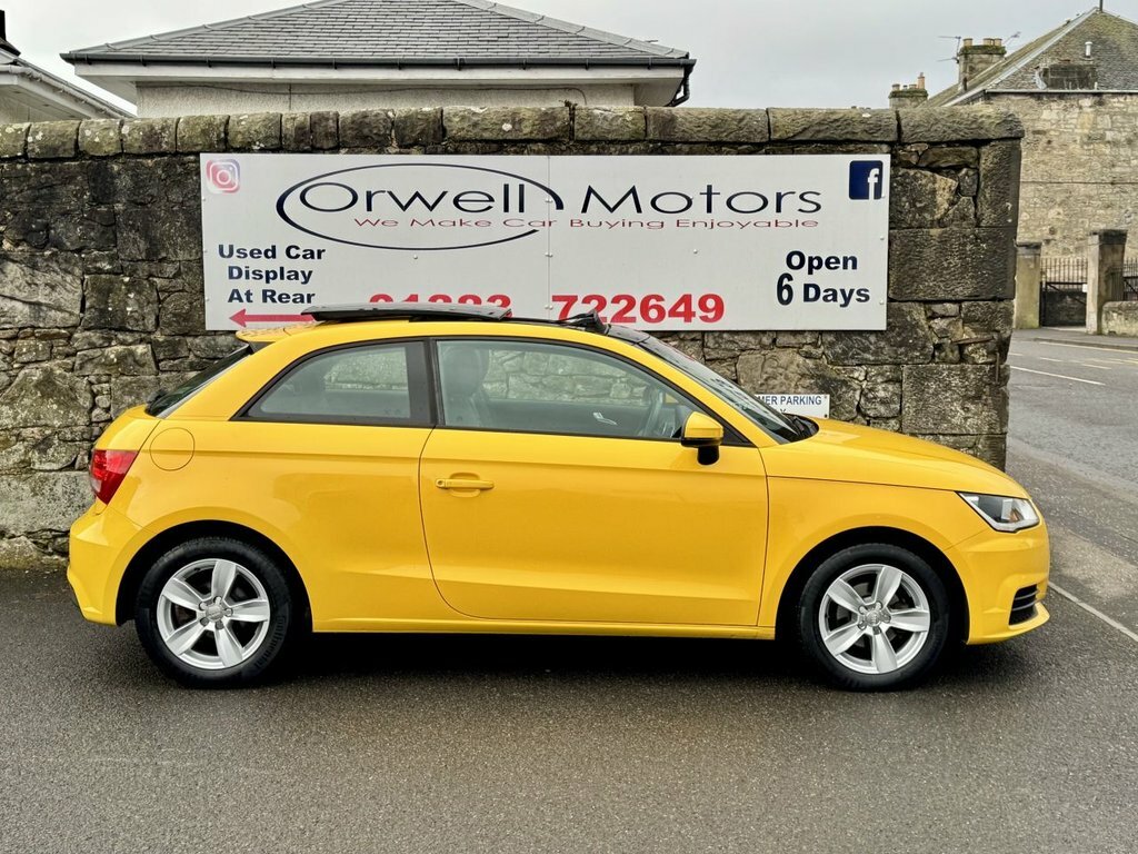 Audi A1 1L Se ST67UDB Yellow #3