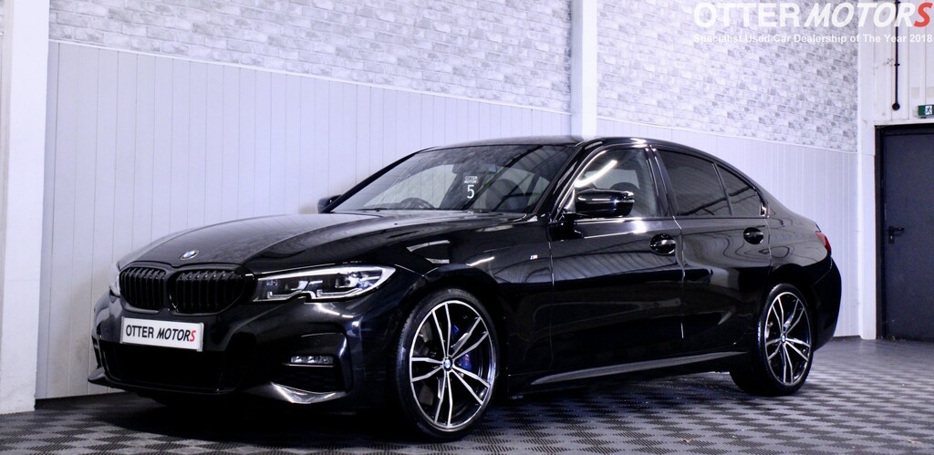 BMW 3 Series Saloon 318D M Sport Saloon - Ulez Compliant YC70GXG Black #3