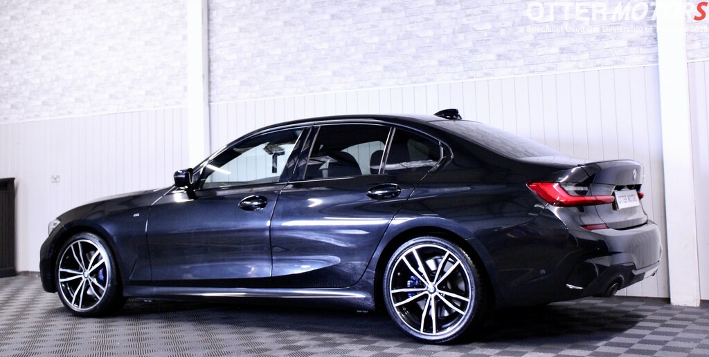 BMW 3 Series Saloon 318D M Sport Saloon - Ulez Compliant YC70GXG Black #6