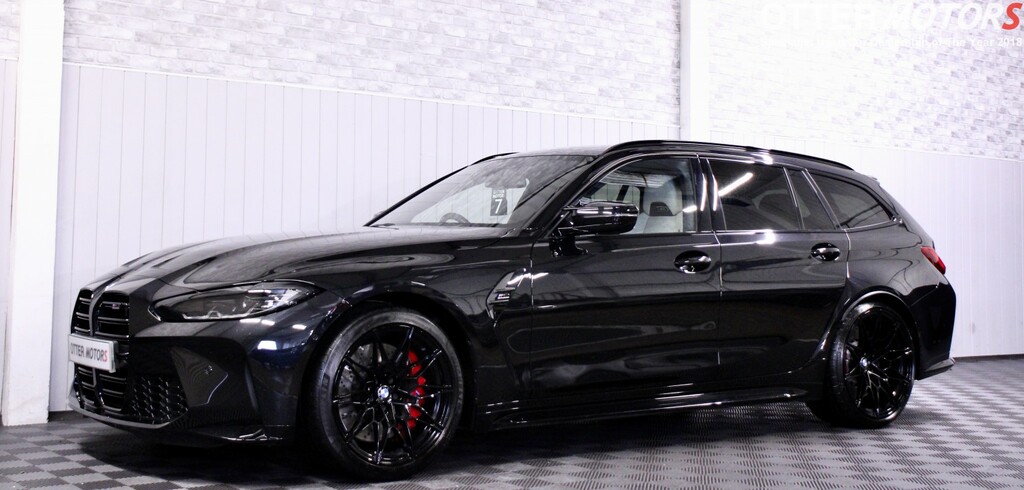 BMW M3 Estate 3.0 M3 Competition Bi-turbo M Xdrive Tourin DF73GKC Black #4