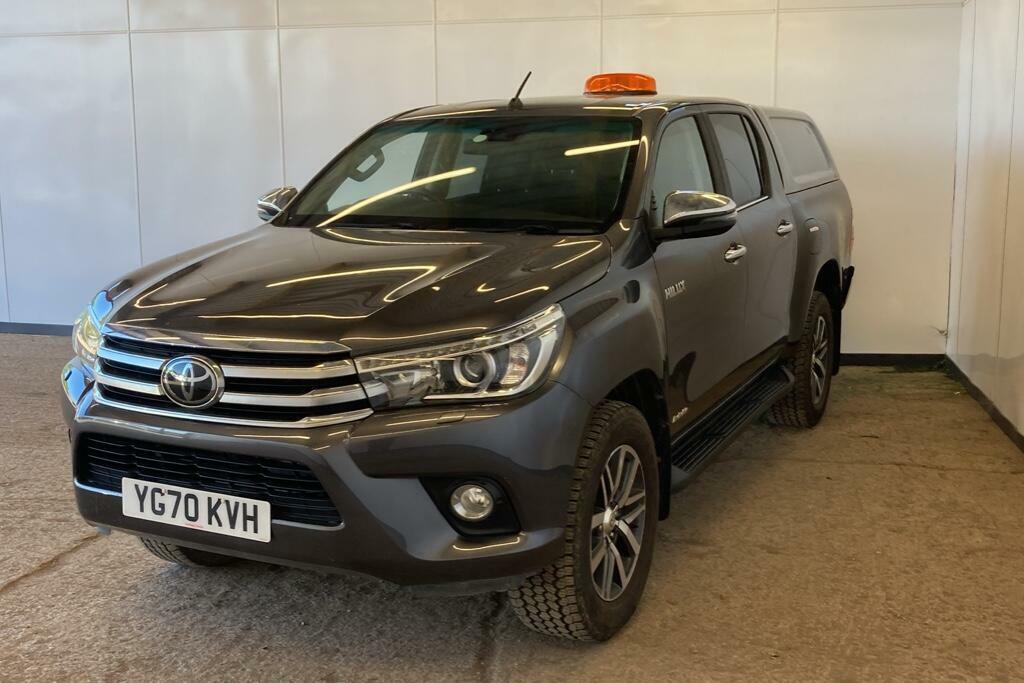 Toyota HILUX 2.4 D-4d Invincible Pickup Double Cab A YG70KVH Grey #3