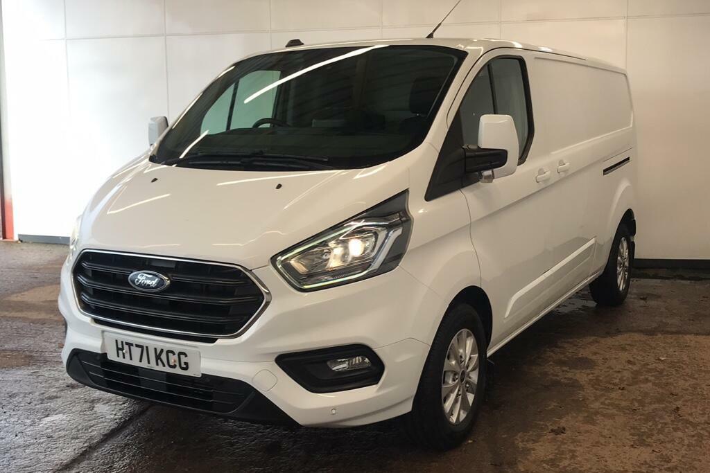 Ford Transit Custom 2.0 300 Ecoblue Limited Panel Van HT71KCG White #2
