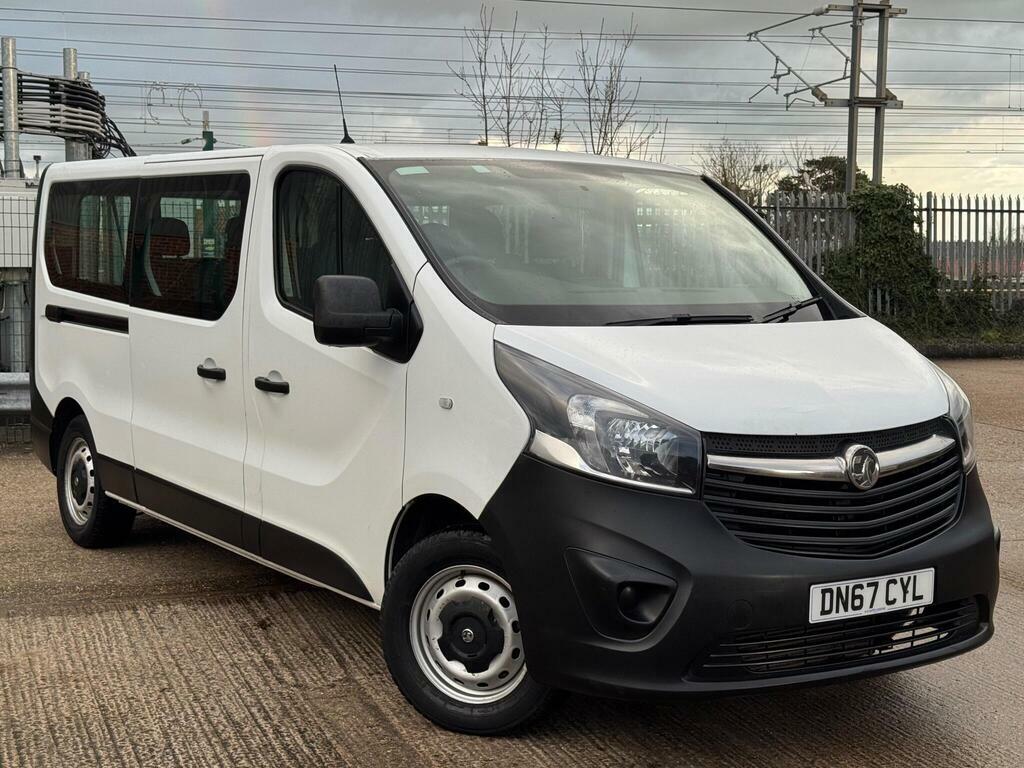 Vauxhall Vivaro 1.6 Cdti 2900 Biturbo Ecotec L2 H1 Euro 6 S S DN67CYL White #5