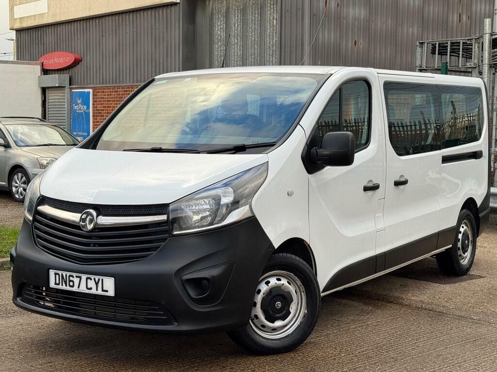 Vauxhall Vivaro 1.6 Cdti 2900 Biturbo Ecotec L2 H1 Euro 6 S S White