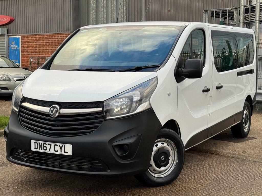 Vauxhall Vivaro 1.6 Cdti 2900 Biturbo Ecotec L2 H1 Euro 6 S S DN67CYL White #2