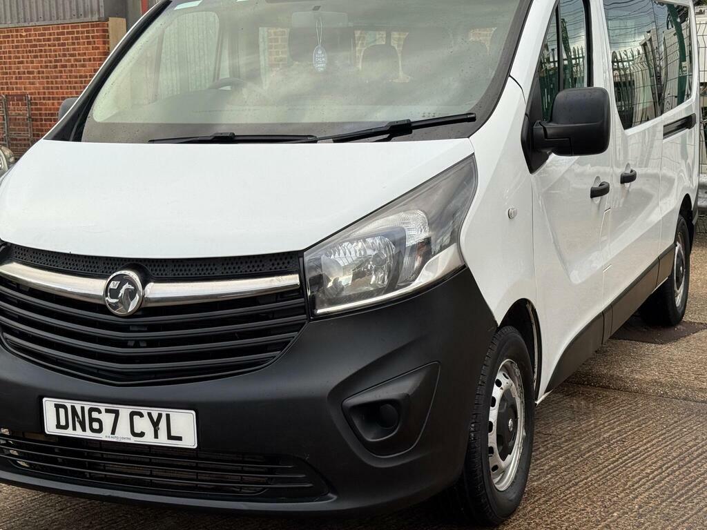 Vauxhall Vivaro 1.6 Cdti 2900 Biturbo Ecotec L2 H1 Euro 6 S S DN67CYL White #3