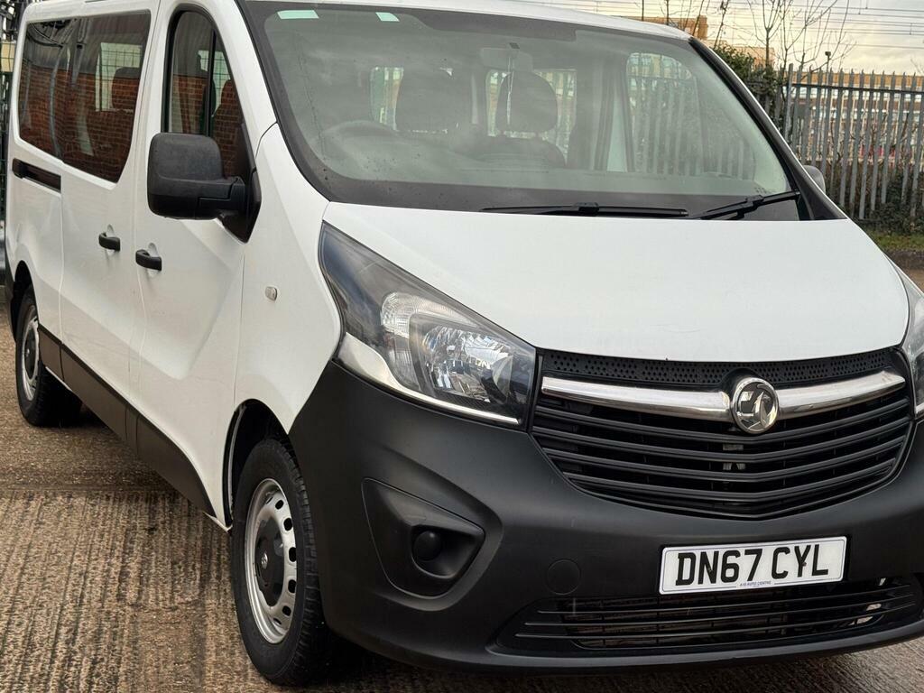 Vauxhall Vivaro 1.6 Cdti 2900 Biturbo Ecotec L2 H1 Euro 6 S S DN67CYL White #6