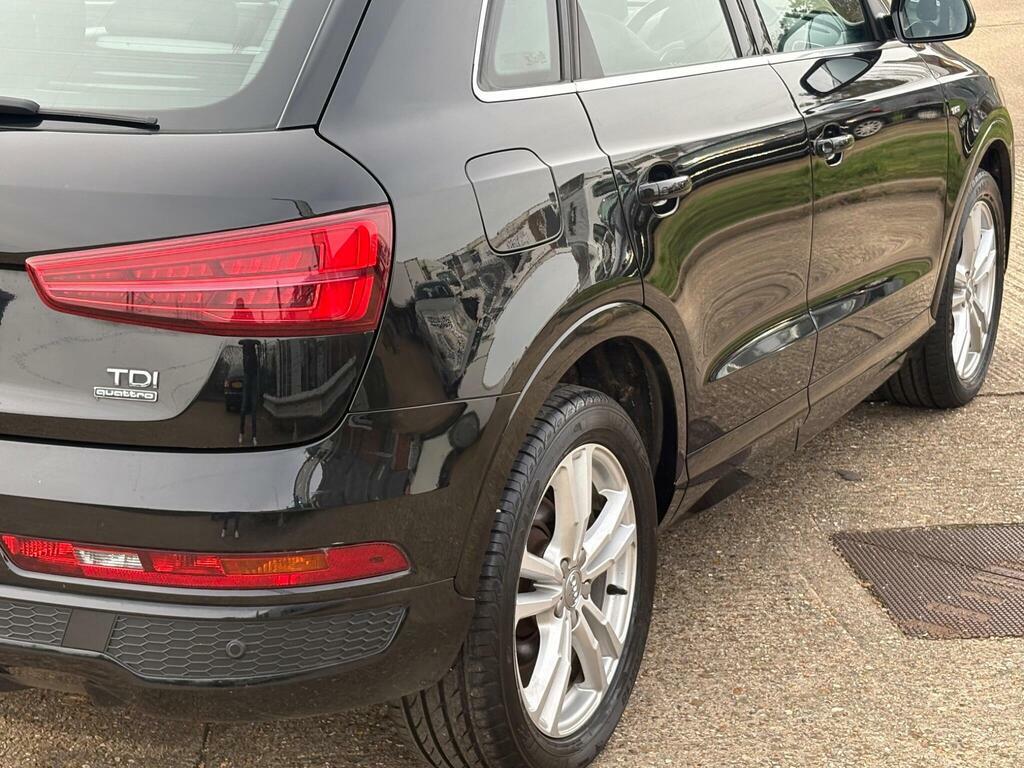Audi Q3 2.0 Tdi S Line Edition Quattro Euro 6 S S DU18ZYG Black #3