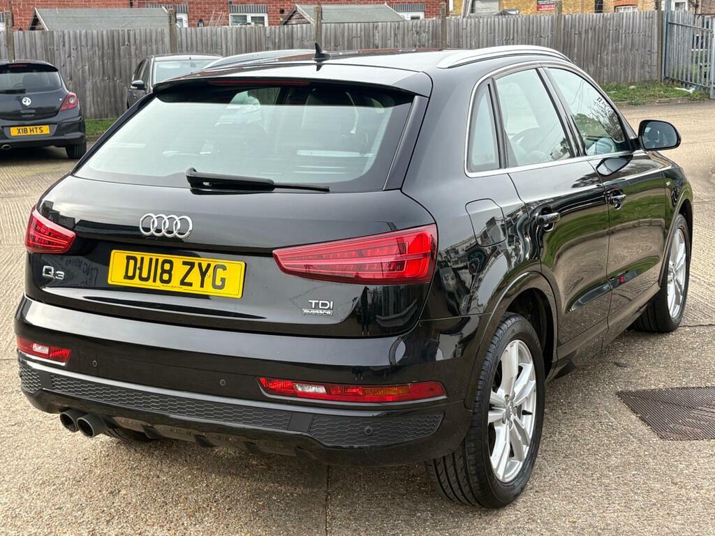 Audi Q3 2.0 Tdi S Line Edition Quattro Euro 6 S S DU18ZYG Black #5