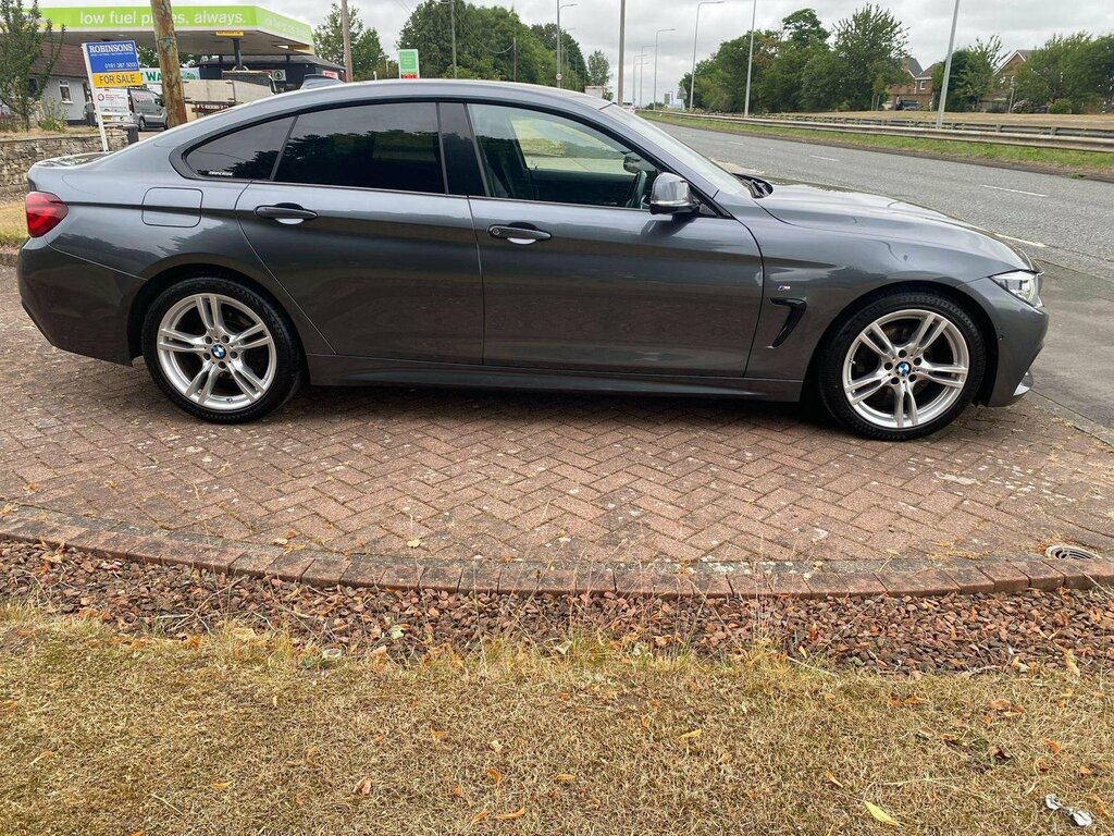 BMW 4 Series Gran Coupe 2.0 420D M Sport Euro 6 Ss 201969 YG69SZY Grey #4