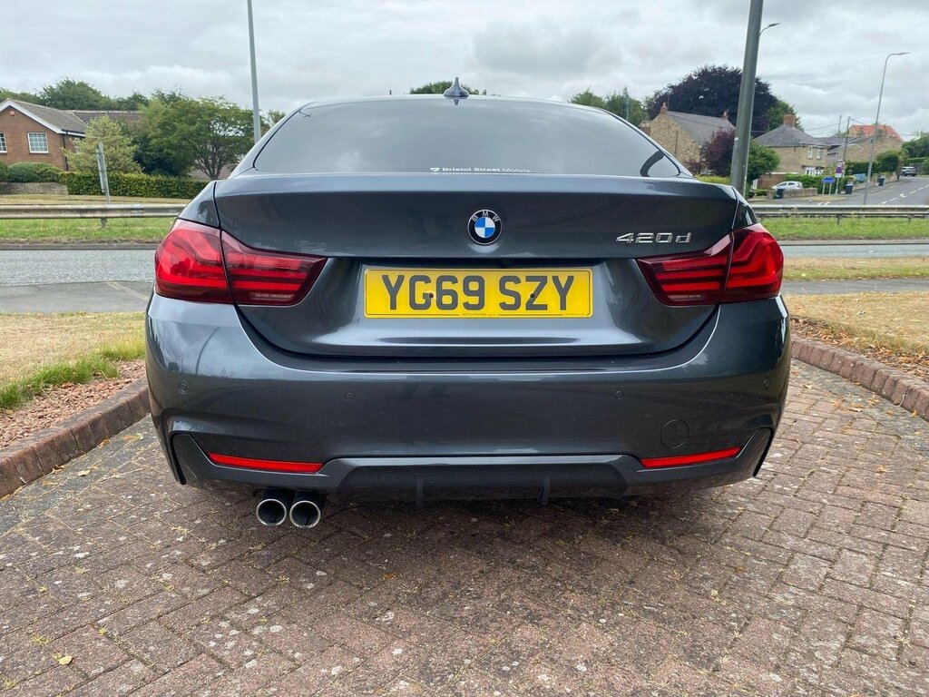 BMW 4 Series Gran Coupe 2.0 420D M Sport Euro 6 Ss 201969 YG69SZY Grey #3