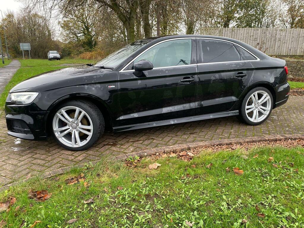 Audi A3 2.0 Tdi S Line Euro 6 Ss 201766 GD66EBG Black #2