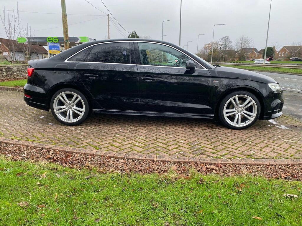 Audi A3 2.0 Tdi S Line Euro 6 Ss 201766 GD66EBG Black #4